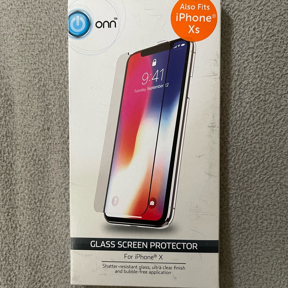Apple iPhone X glass screen protector